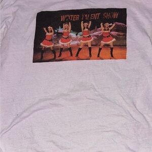White Winter Talent Show Graphic Tee